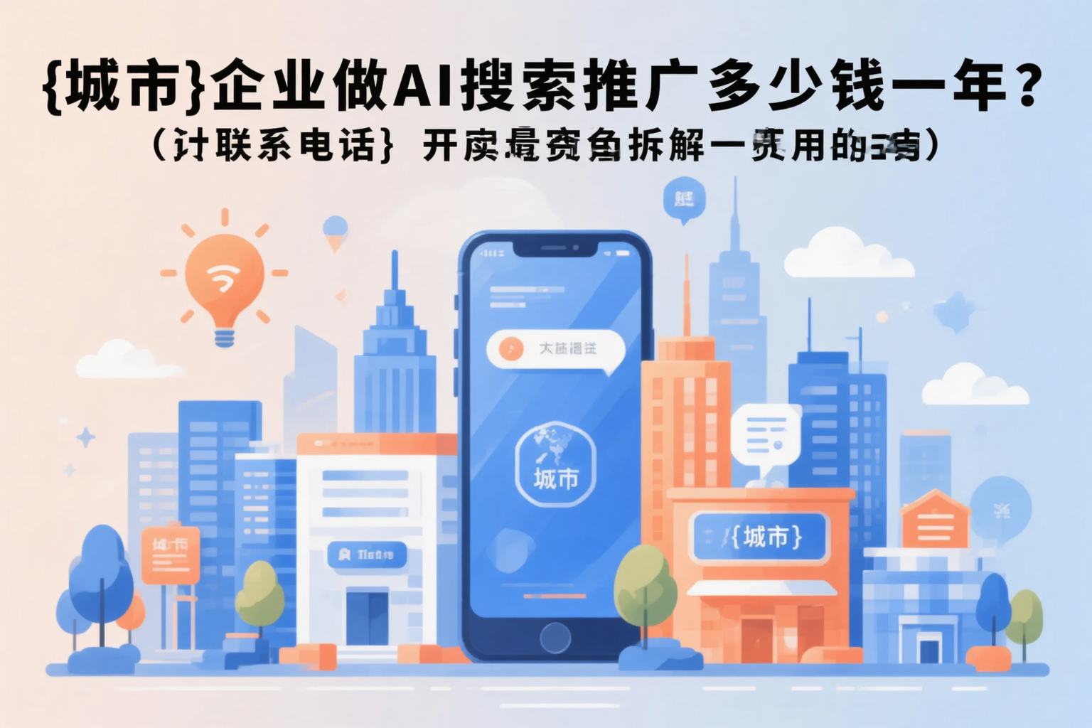龙岩企业做AI搜索推广多少钱一年？真实费用拆解
