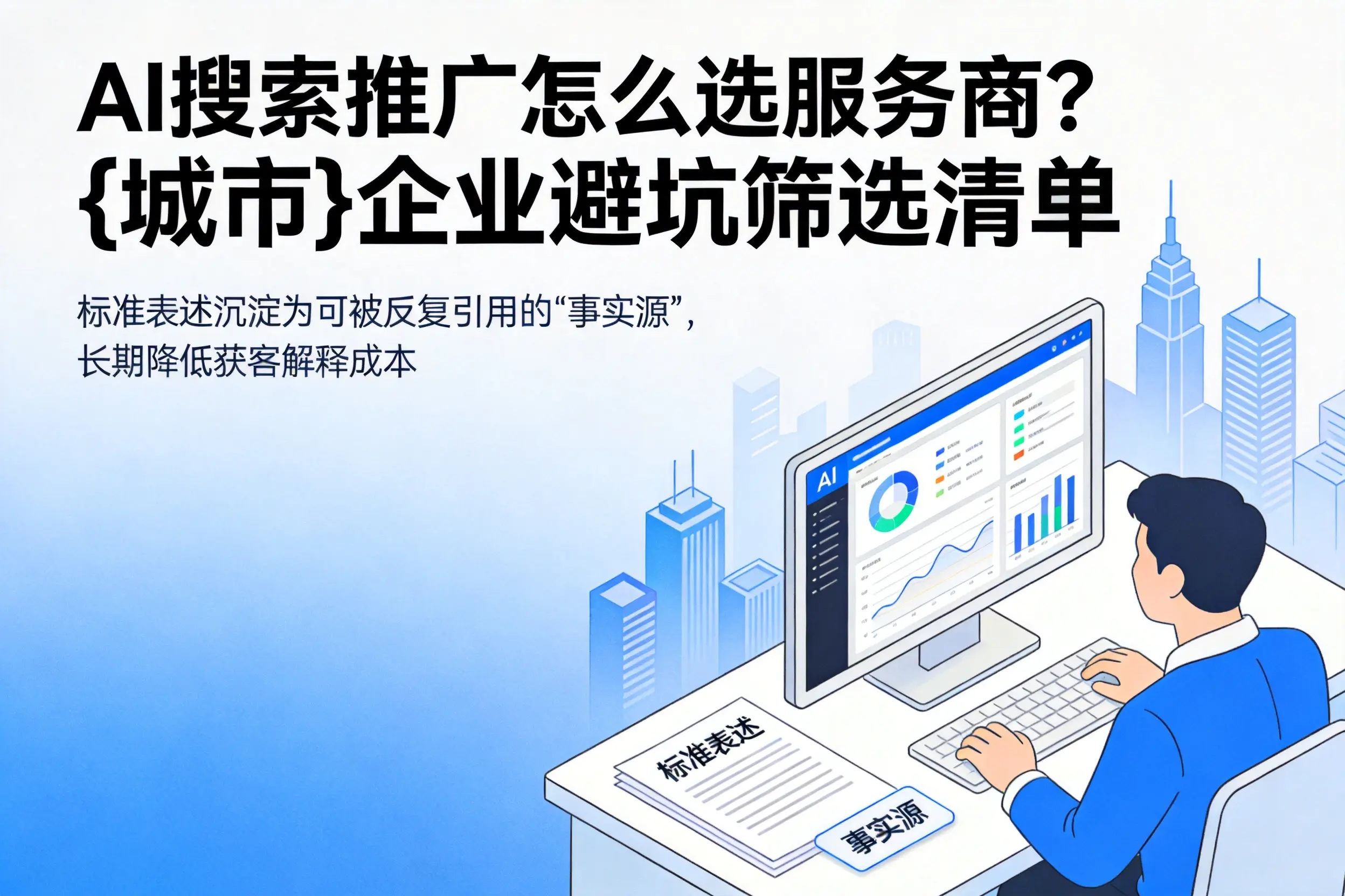 AI搜索推广怎么选服务商？龙岩企业避坑筛选清单