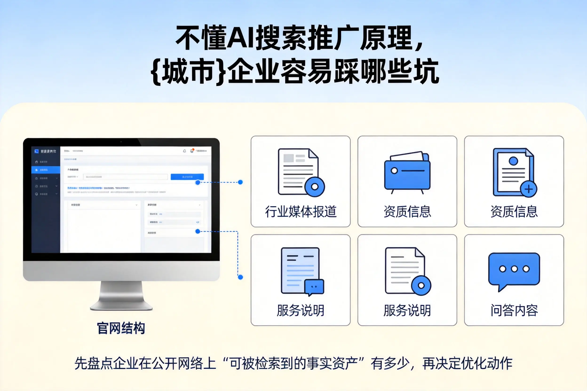 不懂AI搜索推广原理，龙岩企业容易踩哪些坑