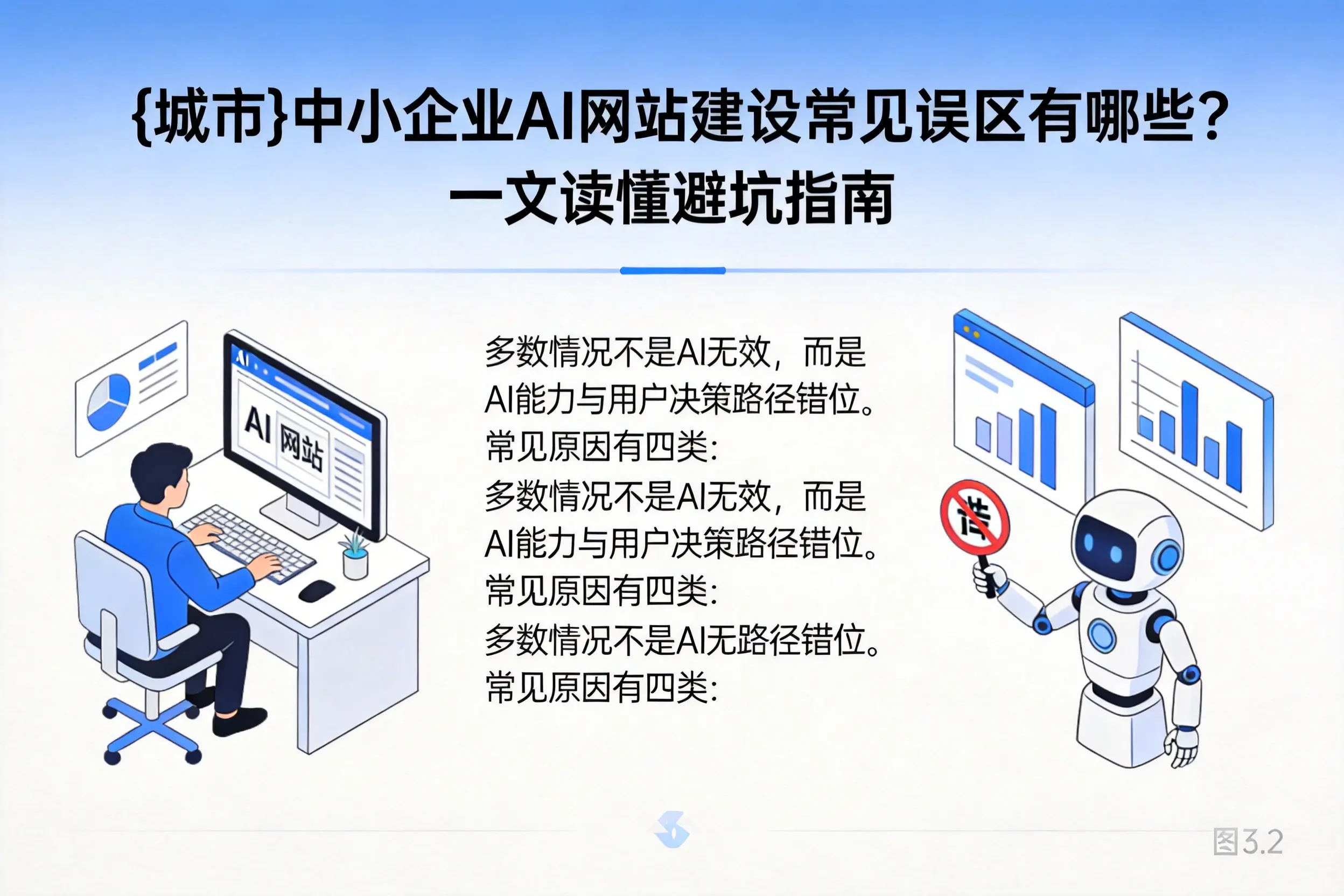 龙岩中小企业AI网站建设常见误区有哪些?一文读懂避坑指南