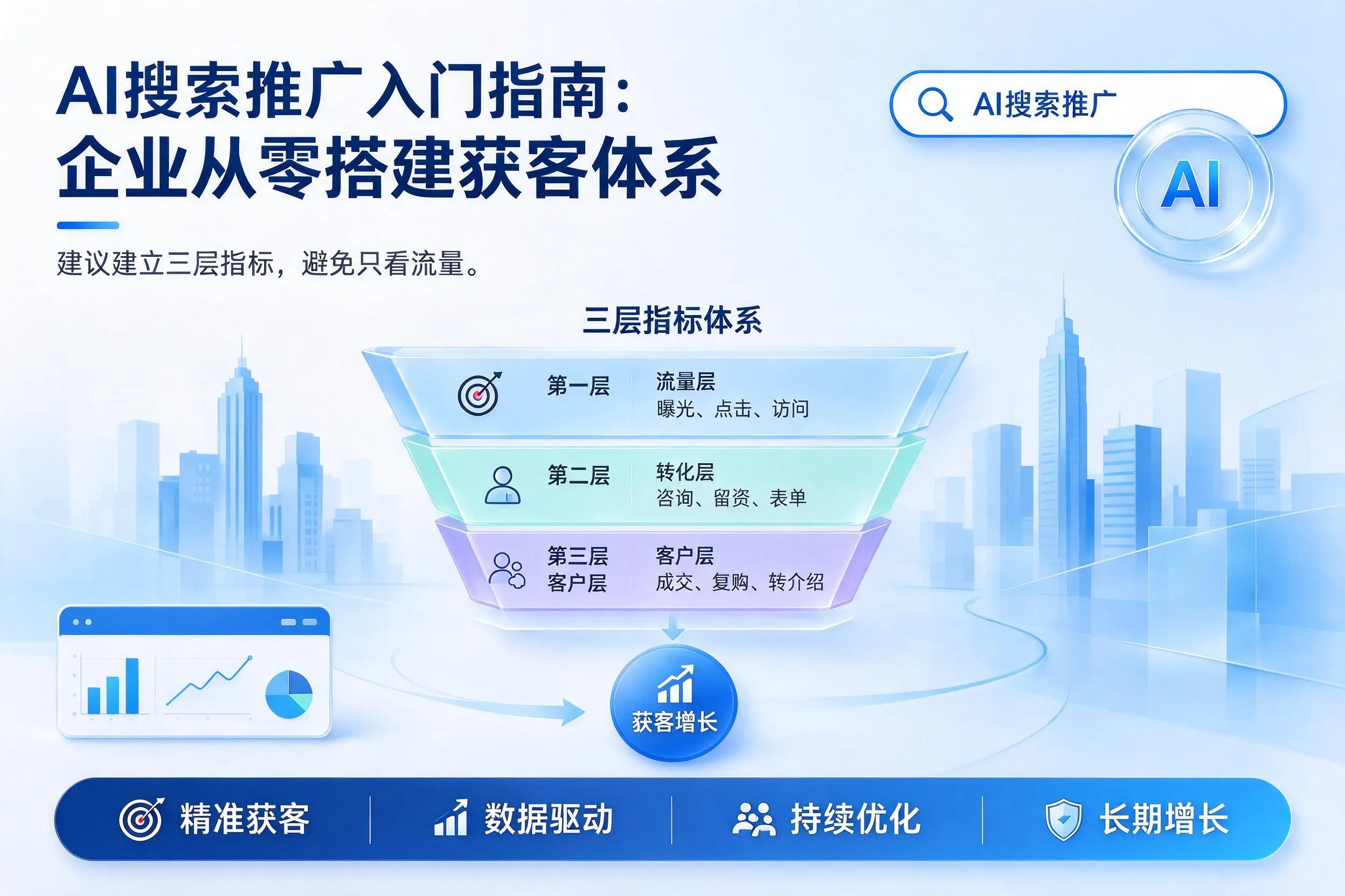 AI搜索推广入门指南:龙岩企业从零搭建获客体系